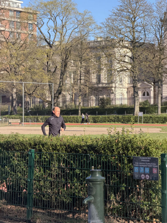 Borys Budka trenuje w Brukseli