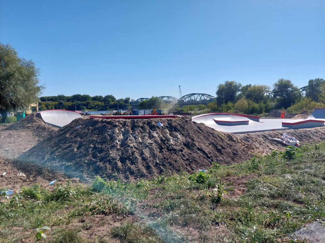 Nowe atrakcje na promenadzie w Starym Fordonie. Warto się tam wybrać na spacer, a niedługo, żeby poszaleć