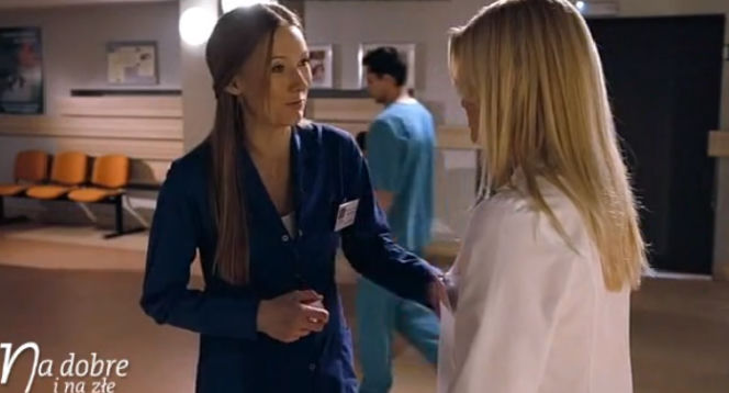 Na dobre i na złe 559 Wiktoria (Katarzyna Dąbrowska) Agata (Emilia Komarnicka)
