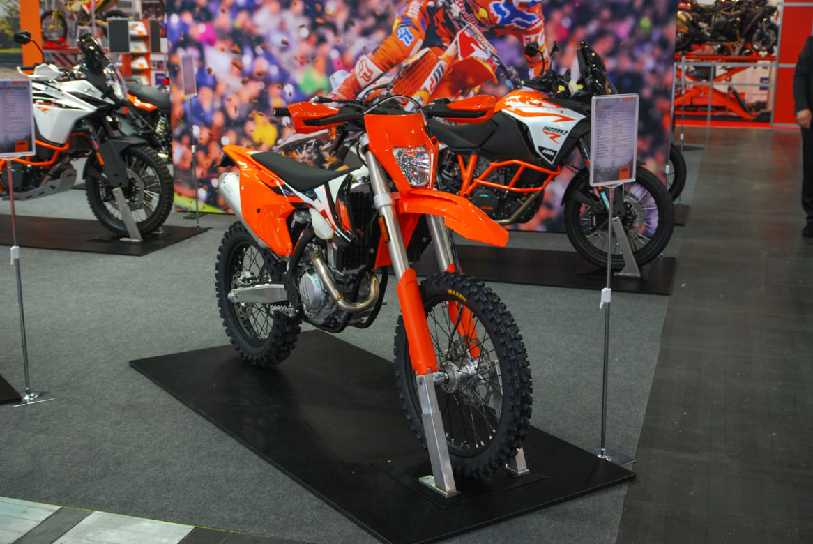 Motocykle KTM na Targach Poznań Motor Show 2017