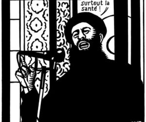 Satyryczne obrazki, które pojawiały się w piśmie Charlie Hebdo