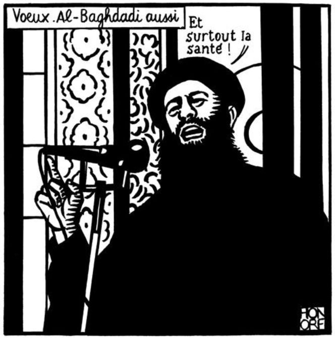 Satyryczne obrazki, które pojawiały się w piśmie Charlie Hebdo