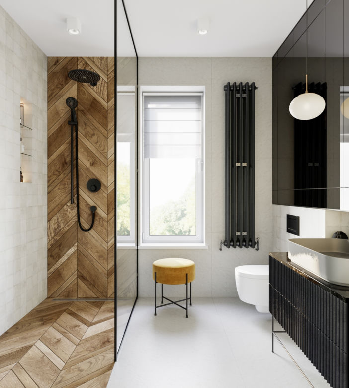 Vintage loft – projekt domu w Warszawie