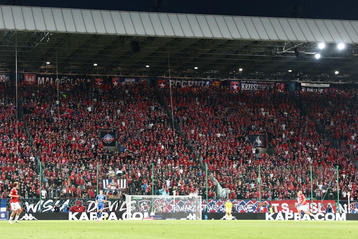 Wisła Kraków - Wisła Płock: Zdjęcia kibiców i zawodników z meczu 3, kolejki PKO BP Ekstraklasy