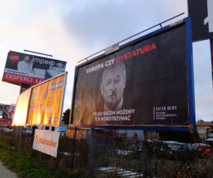 W Lublinie pojawił się Kaczyszenka. Niecodzienna akcja Lubelskiego senatora Jacka Burego