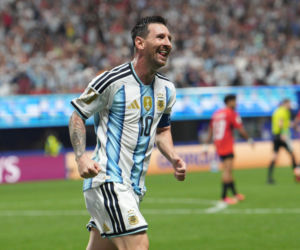 Leo Messi, mecz z Egiptem