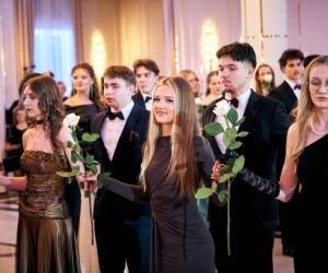 Studniówka siedleckiej Królówki 2026 - walc i polonez