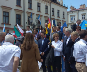 Wybory w Rzeszowie. Konrad Fijołek ze wsparciem samorządowców z całej Polski [ZDJĘCIA]