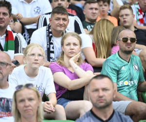 Legia Warszawa - Zagłębie Lubin: Zdjęcia kibiców