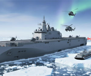 Kanada zbuduje arktyczny okręt desantowy? Będzie strzegł Północnego Szlaku