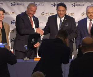 KGHM podpisuje w USA (z udziałem wicepremierem Sasina) umowę na małe reaktory jądrowe