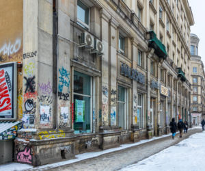 Graffiti w centrum Warszawy w 2026 r.