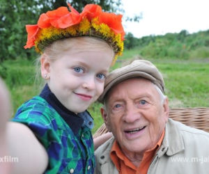 M jak miłość odc. 1085. Lucjan (Witold Pyrkosz), Basia (Gabriela Raczyńska)