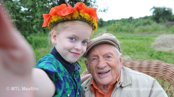 M jak miłość odc. 1085. Lucjan (Witold Pyrkosz), Basia (Gabriela Raczyńska)