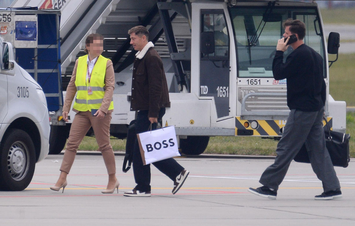 Robert Lewandowski przyjechał na zgrupowanie reprezentacji Polski