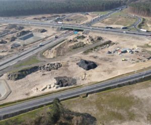 Przebudowa węzła Kijewo - kwiecień 2021