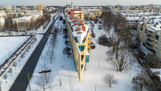 Budynki mieszkalno-usługowe przy ul. Bażantarni, Warszawa