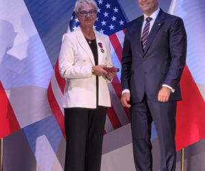 Spotkanie Karola Nawrockiego z Polonią na Queensie