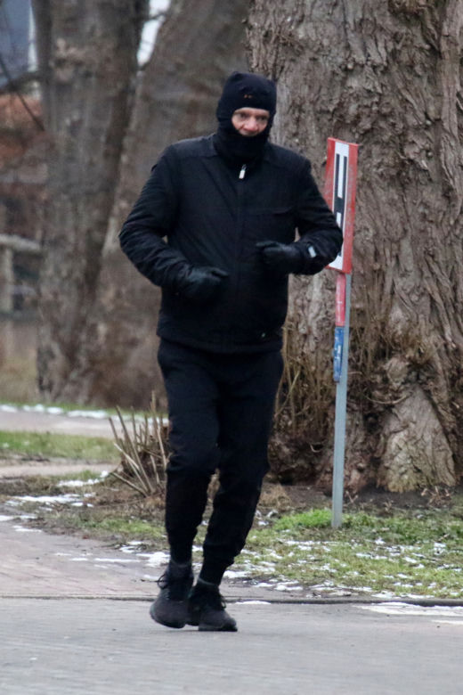Tusk ostro dba o formę. Intensywnie ćwiczy