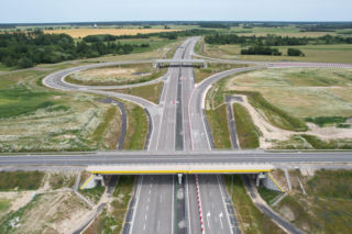 A2 między Siedlcami a węzłem Łukowisko