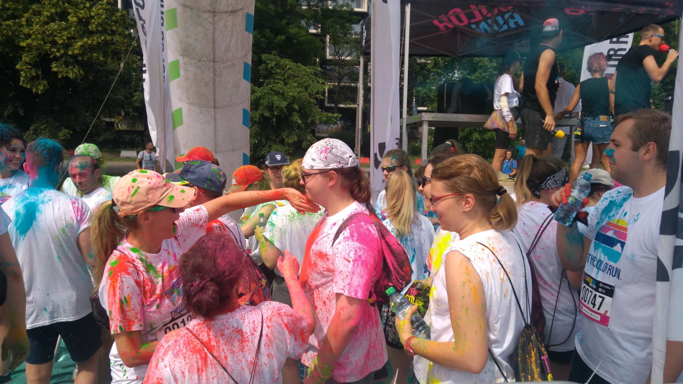 Bieg The Color Run w Krakowie