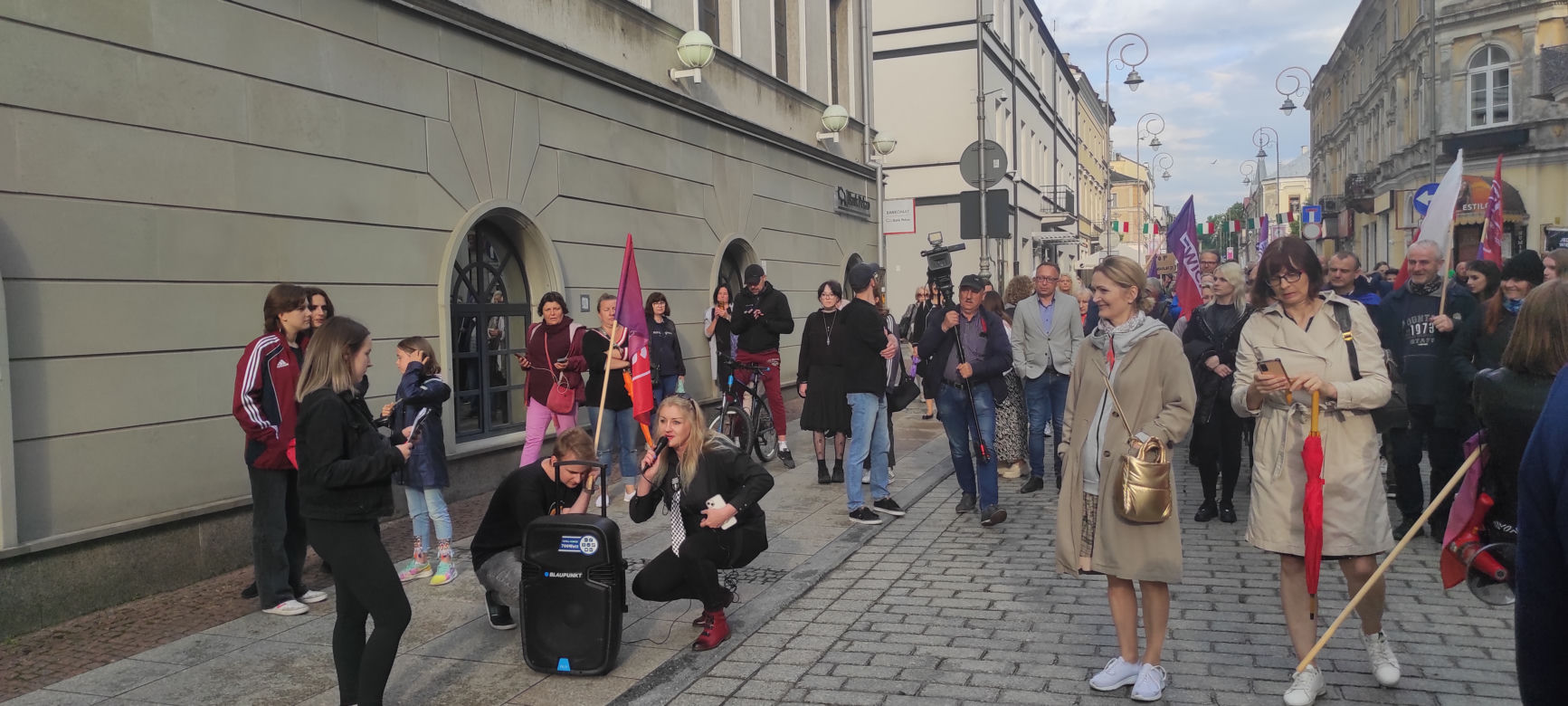 Protest kobiet "Ani jednej więcej!" w Kielcach (14 czerwca 2023)