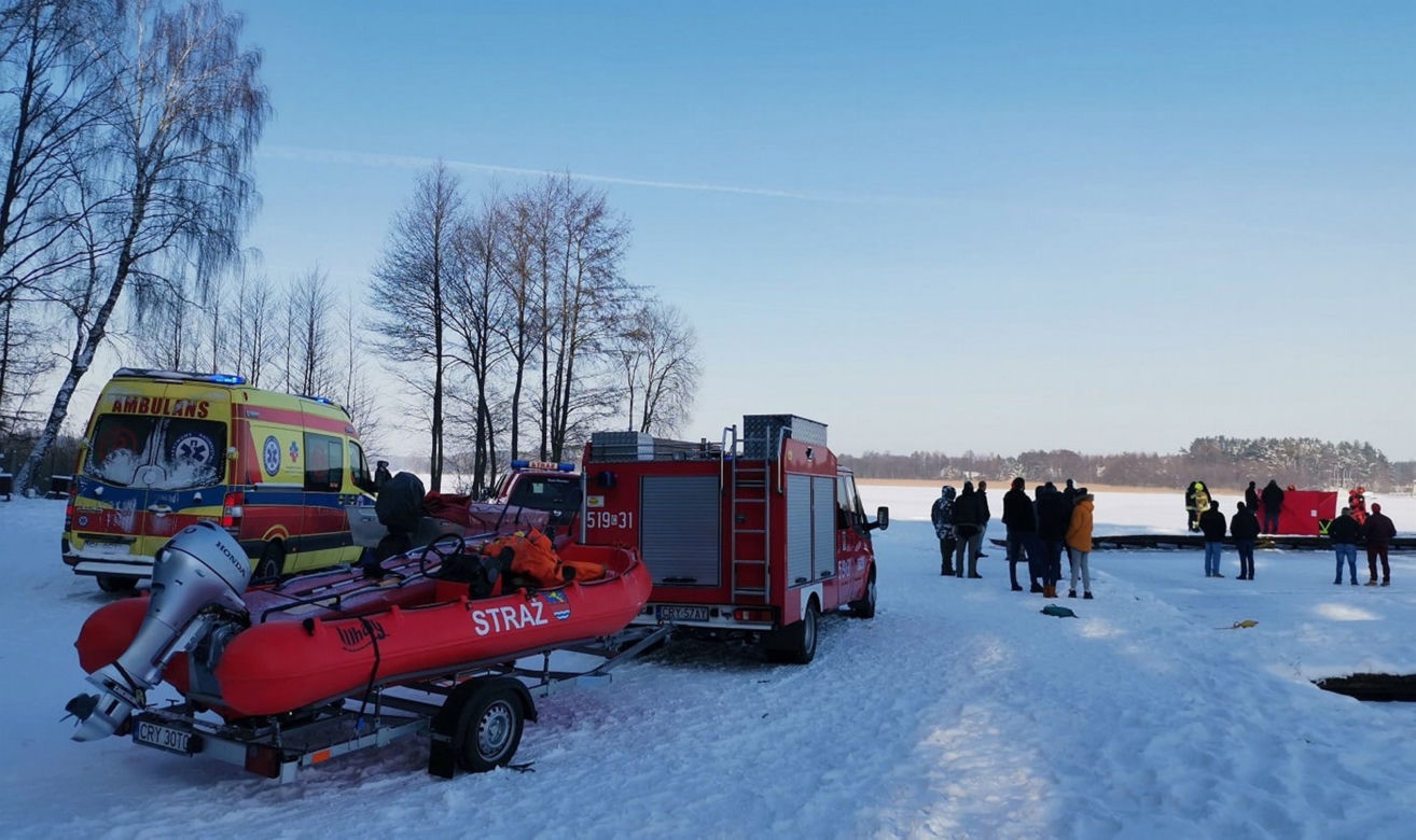 Odwaga kosztowała go życie. Tragiczne morsowanie w powiecie rypińskim