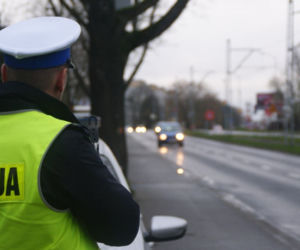 Działania policji ruch prawostronny w Szczecinie