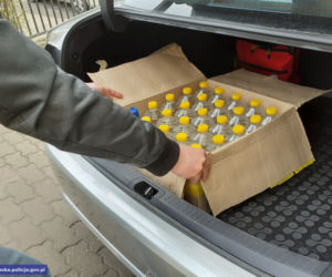 Nielegalny alkohol trafił do ratowników medycznych z Wałbrzycha