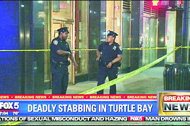 Zadźgany na Manhattanie