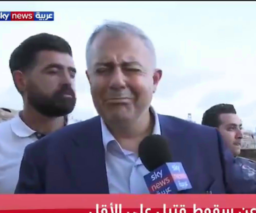 Gubernator Bejrutu płacze