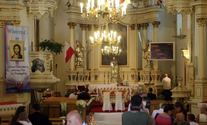 Ślub Lewandowskiego