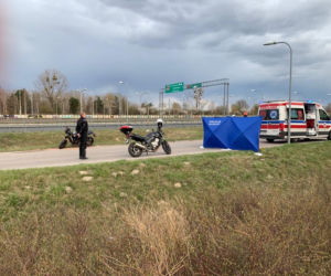 Śmiertelny wypadek motocyklistów na ul. Wirażowej