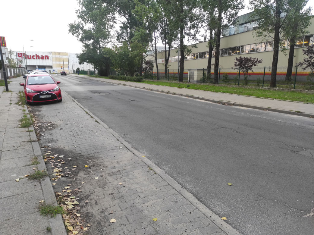 Tak wygląda ulica Jubilerska na Pradze-Południe. Zdaniem urzędników została naprawiona