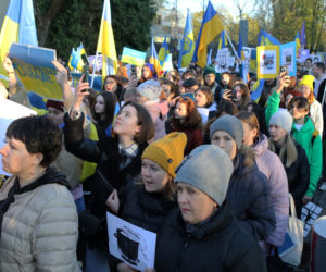  Stop finansowaniu wojen. Manifestacja w Warszawie