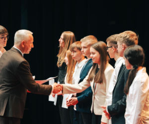 Najzdolniejsi uczniowie odebrali stypendia Prezydenta Miasta Siedlce