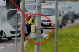 Pożyczył auto dla zabawy. Policjanci wyciągnęli kierowcę z samochodu i powalili na ziemię!