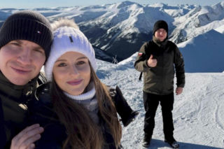 Współpracownik prezydenta zabrał żonę w góry. Andruszkiewicz: Piękna aura, śnieg i niezapomniane widoki!