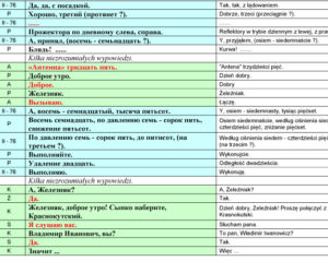 Stenogramy rozmów z wieżą