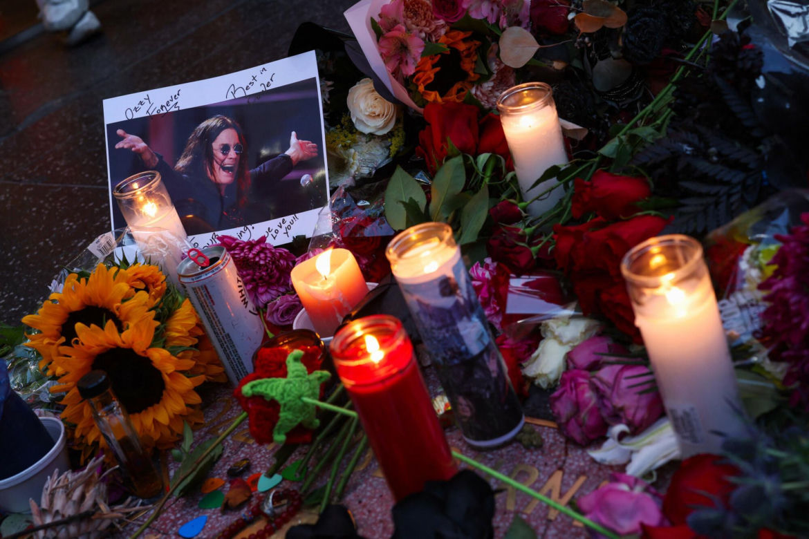 Ozzy Osbourne pożegnany przez fanów