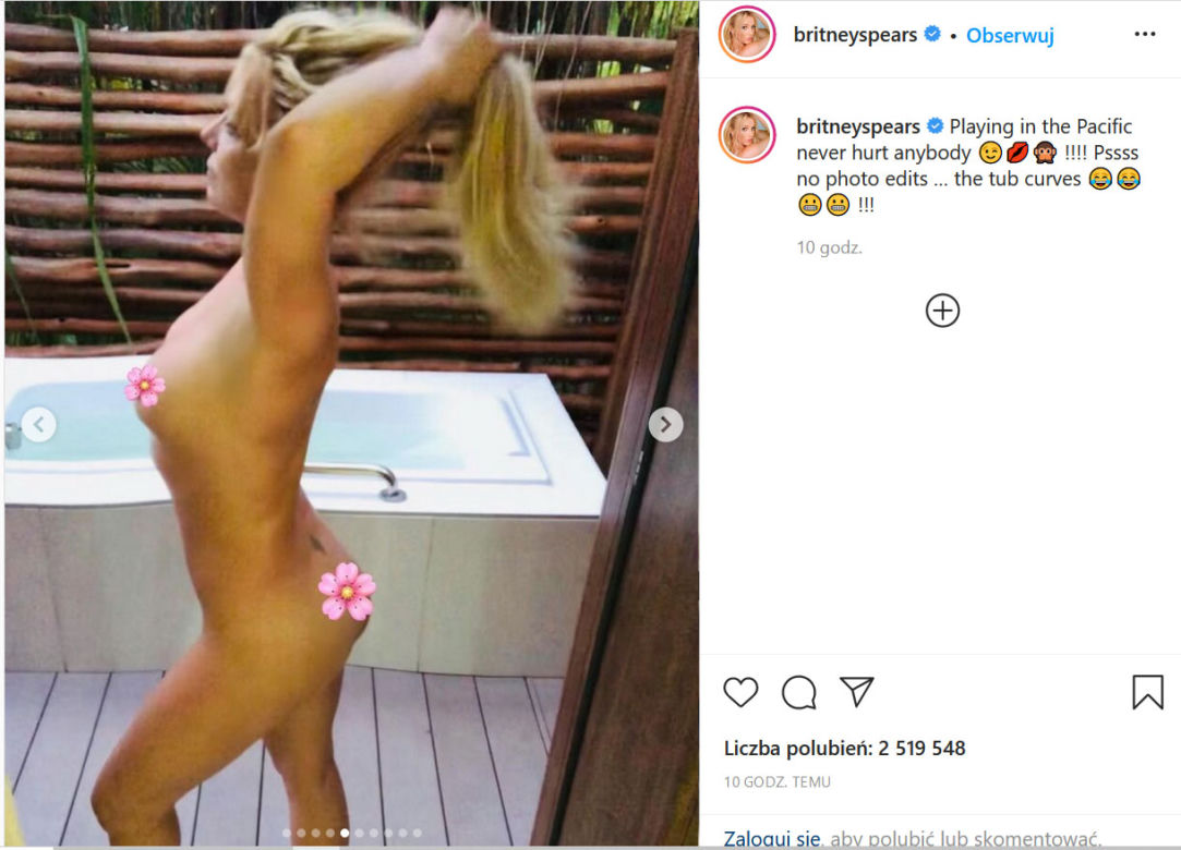 Tak zmieniały się piersi Britney Spears - galeria