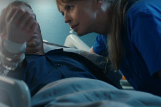 Barwy szczęścia odc. 3317. Agnieszka (Katarzyna Tlałka), Łukasz (Michał Rolnicki)