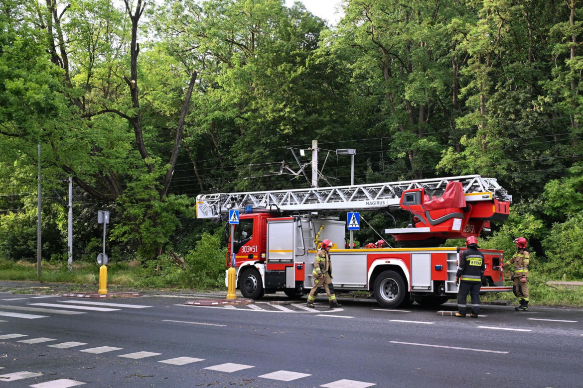 Burze nad Polską. Kilkaset interwencji strażaków