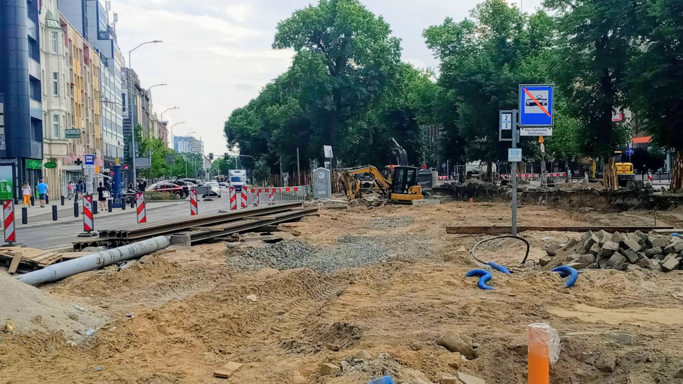 "Torowa rewolucja" w Szczecinie - czerwiec 2021