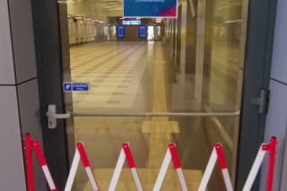 Awaria na dworcu w Szczecinie