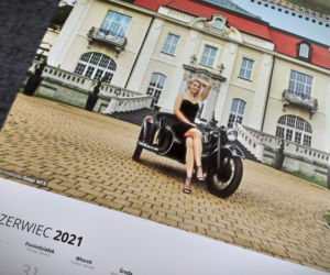 Motocyklistki w kalendarzu charytatywnym