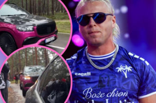 Taką bryką Skolim zajechał do Juraty. Kulisy spotkania u prezydenta 