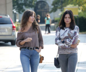 M jak miłość odc. 1406. Iza (Adriana Kalska), Ania (Maria Pawłowska)