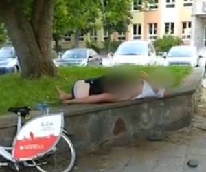 Konin. Para uprawiała SEKS w centrum miasta! Nagranie wyciekło do sieci [ZDJĘCIA]