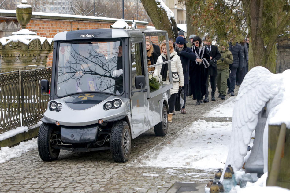 Pogrzeb Eweliny Ślotały